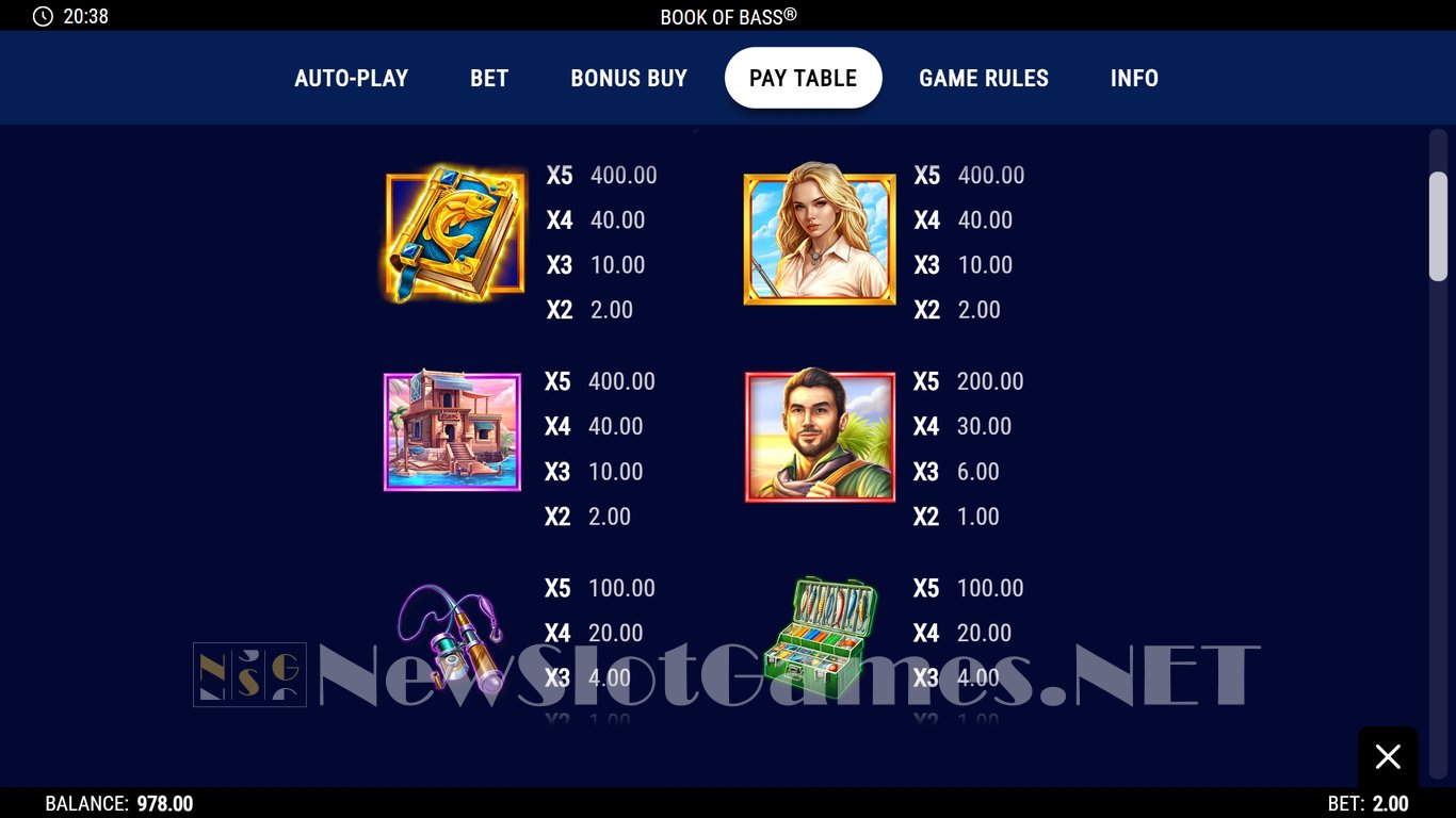 Book of Bass Slot Slot Image in Demo - pic. 9