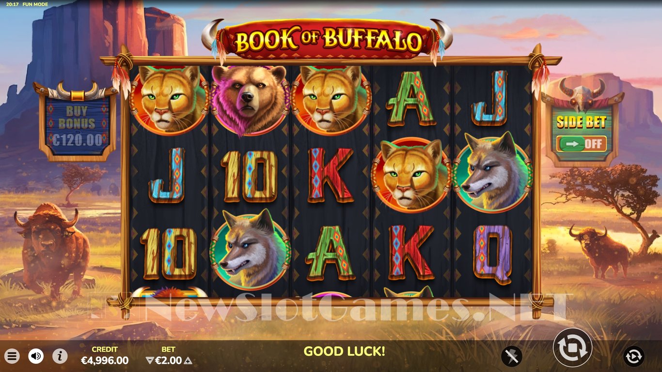 Book of Buffalo Slot Demo Image