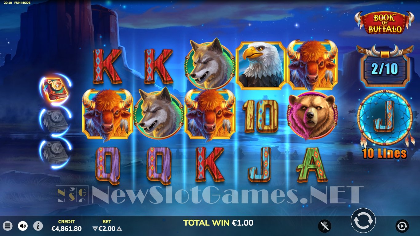 Book of Buffalo Slot Slot Image in Demo - pic. 11