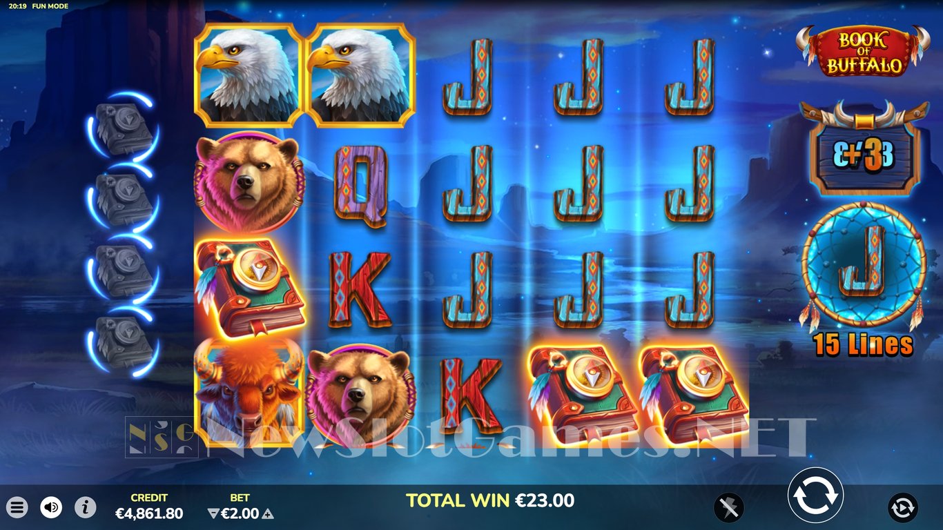 Book of Buffalo Slot Slot Image in Demo - pic. 12