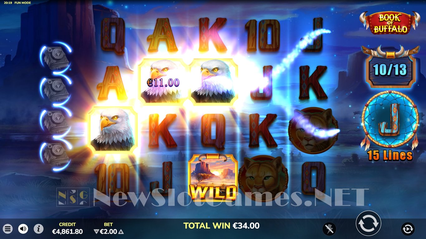 Book of Buffalo Slot Slot Image in Demo - pic. 13