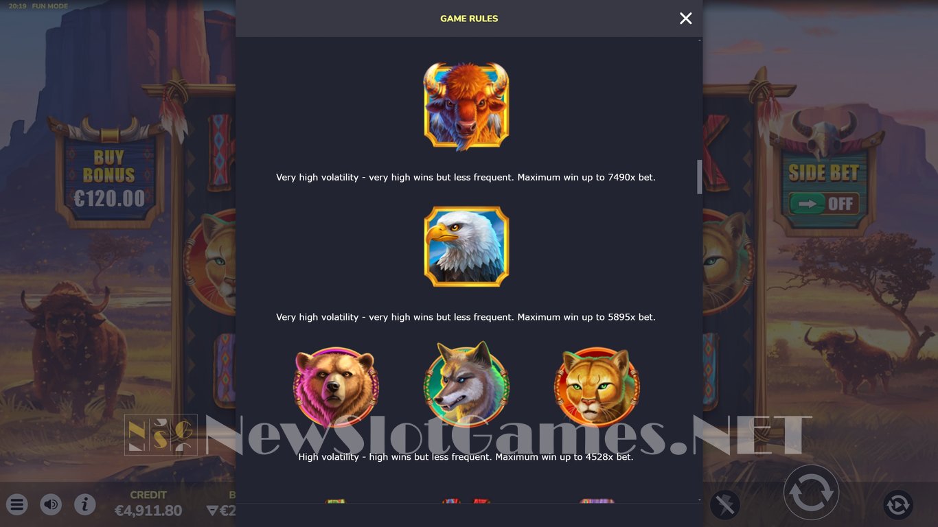 Book of Buffalo Slot Slot Image in Demo - pic. 16