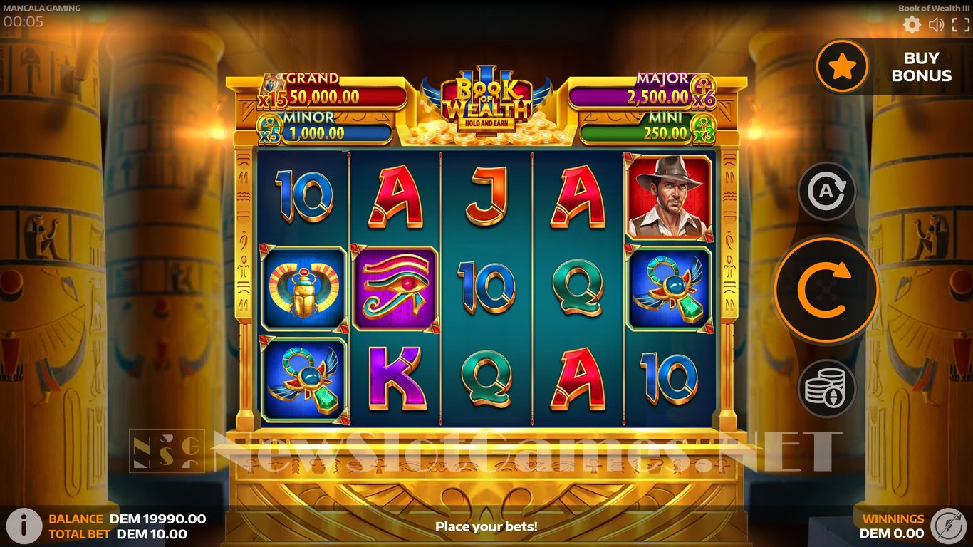 Book of Wealth III Slot Demo Image