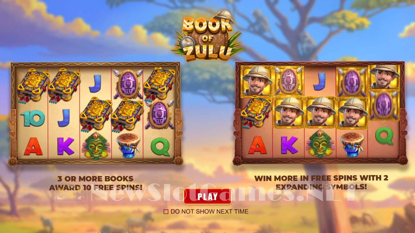 Book of Zulu Slot Demo Image