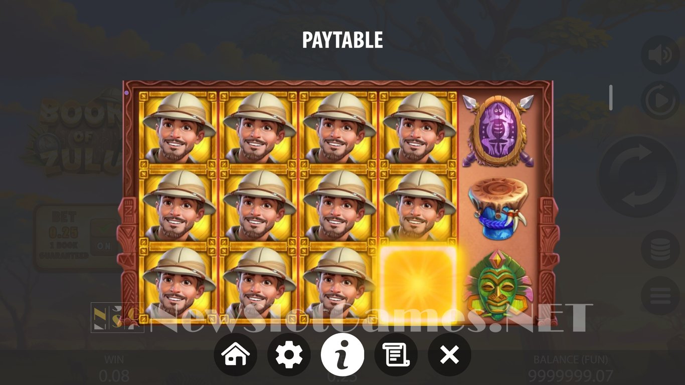 Book of Zulu Slot Slot Image in Demo - pic. 12