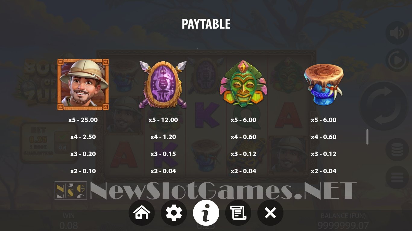 Book of Zulu Slot Slot Image in Demo - pic. 14