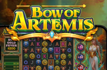 Bow of Artemis Slot Logo