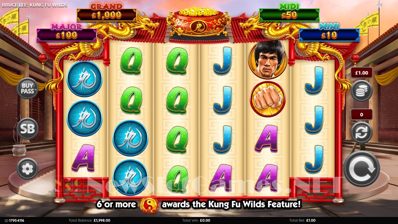 Bruce Lee Kung Fu Wilds Slot Slot Image in Demo - pic. 2