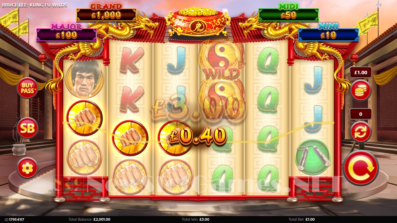Bruce Lee Kung Fu Wilds Slot Slot Image in Demo - pic. 4