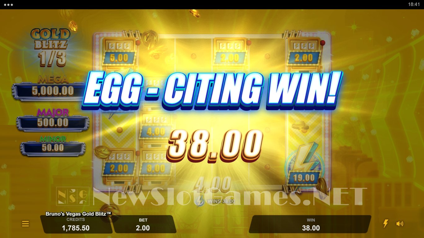 Brunos Vegas Gold Blitz Slot Slot Image in Demo - pic. 10