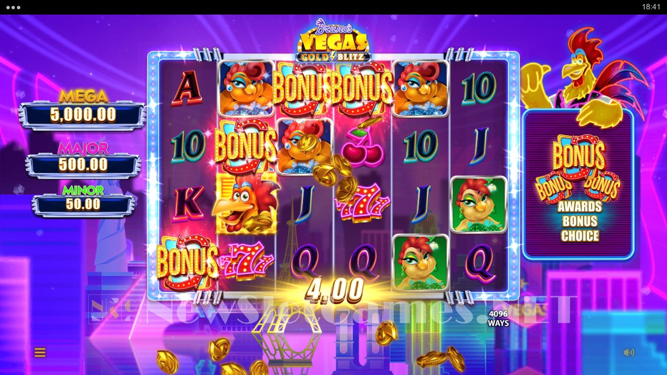 Brunos Vegas Gold Blitz Slot Slot Image in Demo - pic. 7