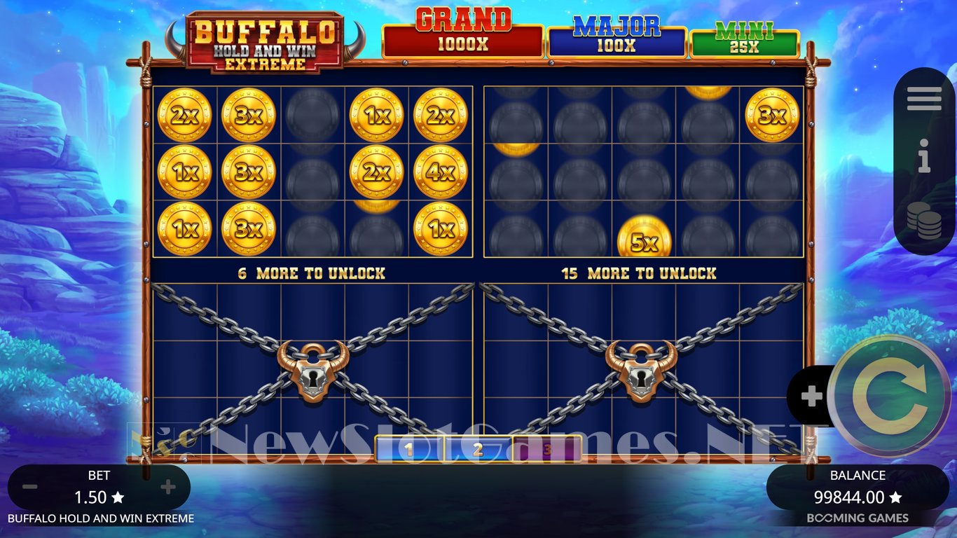 Buffalo Hold and Win Extreme Slot Slot Image in Demo - pic. 9