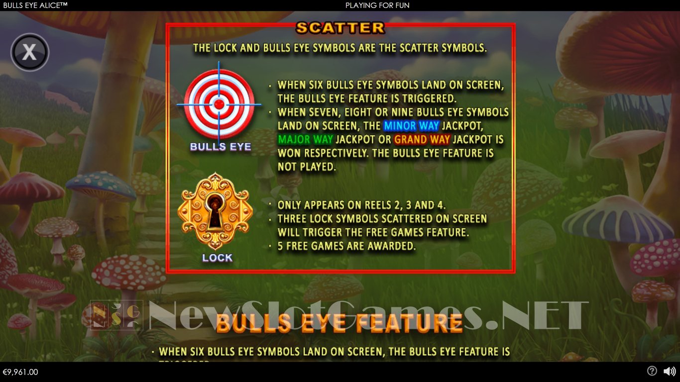 Bulls Eye Alice Slot Slot Image in Demo - pic. 10