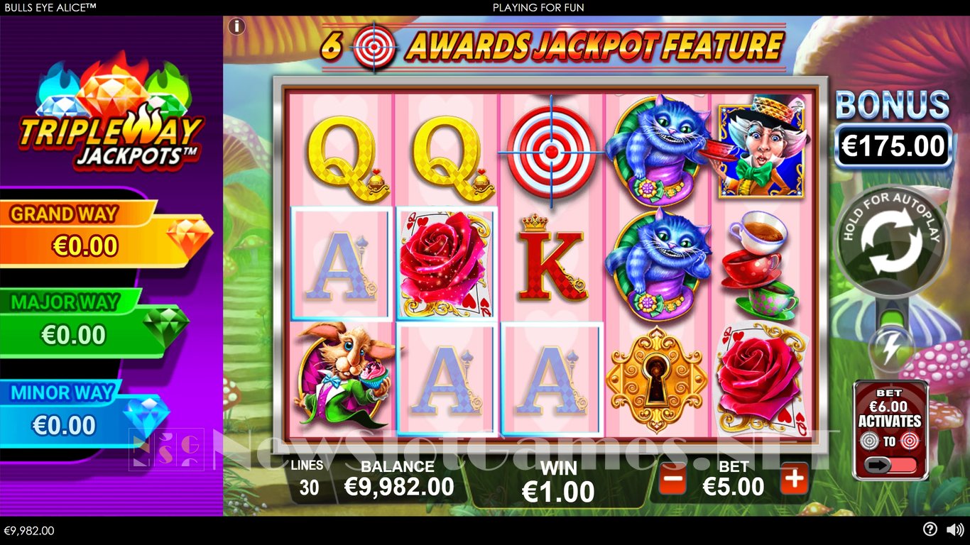 Bulls Eye Alice Slot Slot Image in Demo - pic. 4