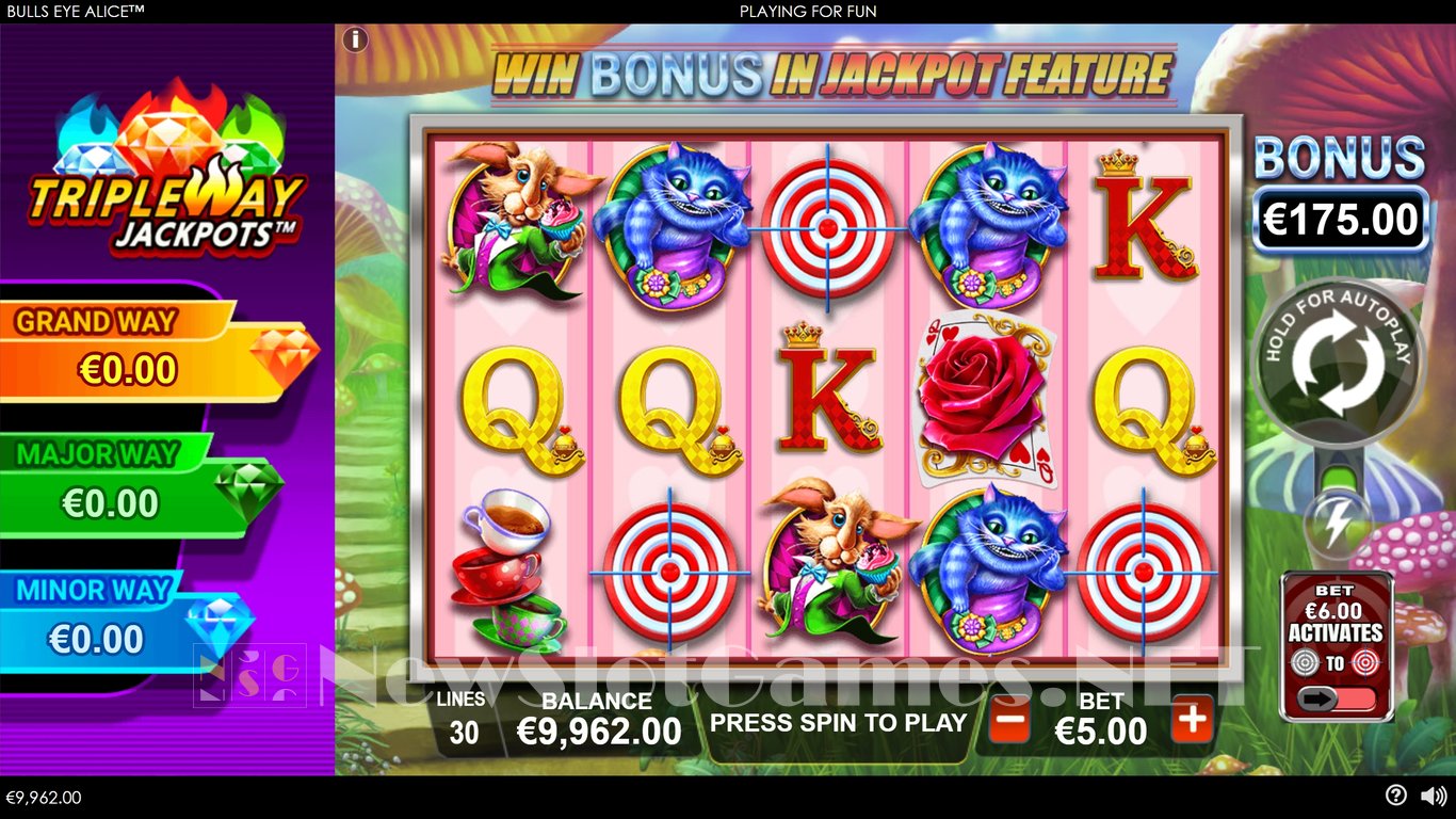 Bulls Eye Alice Slot Slot Image in Demo - pic. 7