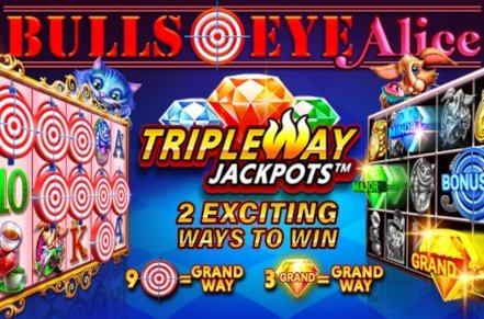Bulls Eye Alice Slot Logo