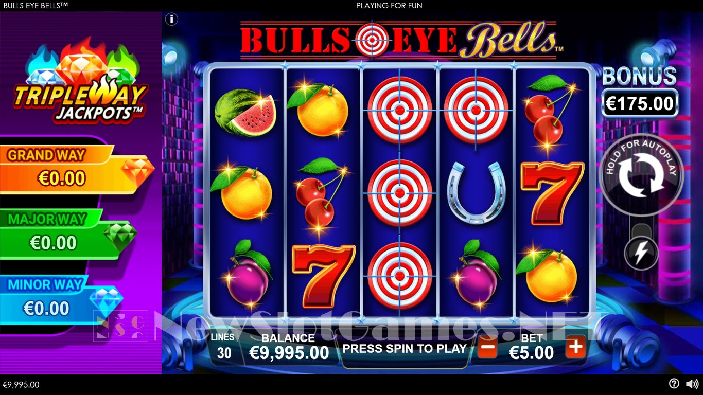 Bulls Eye Bells Slot Slot Image in Demo - pic. 2