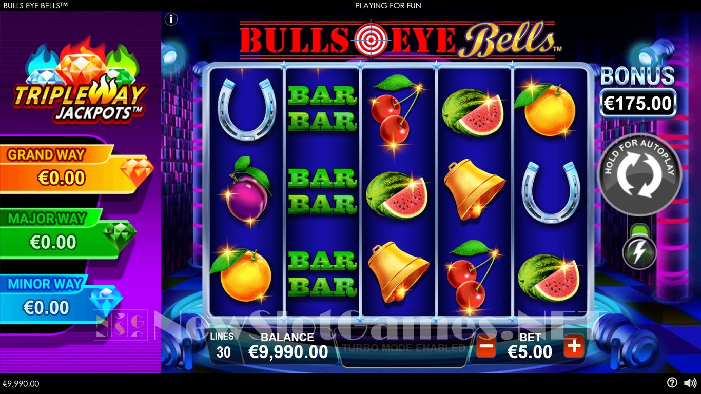 Bulls Eye Bells Slot Slot Image in Demo - pic. 3