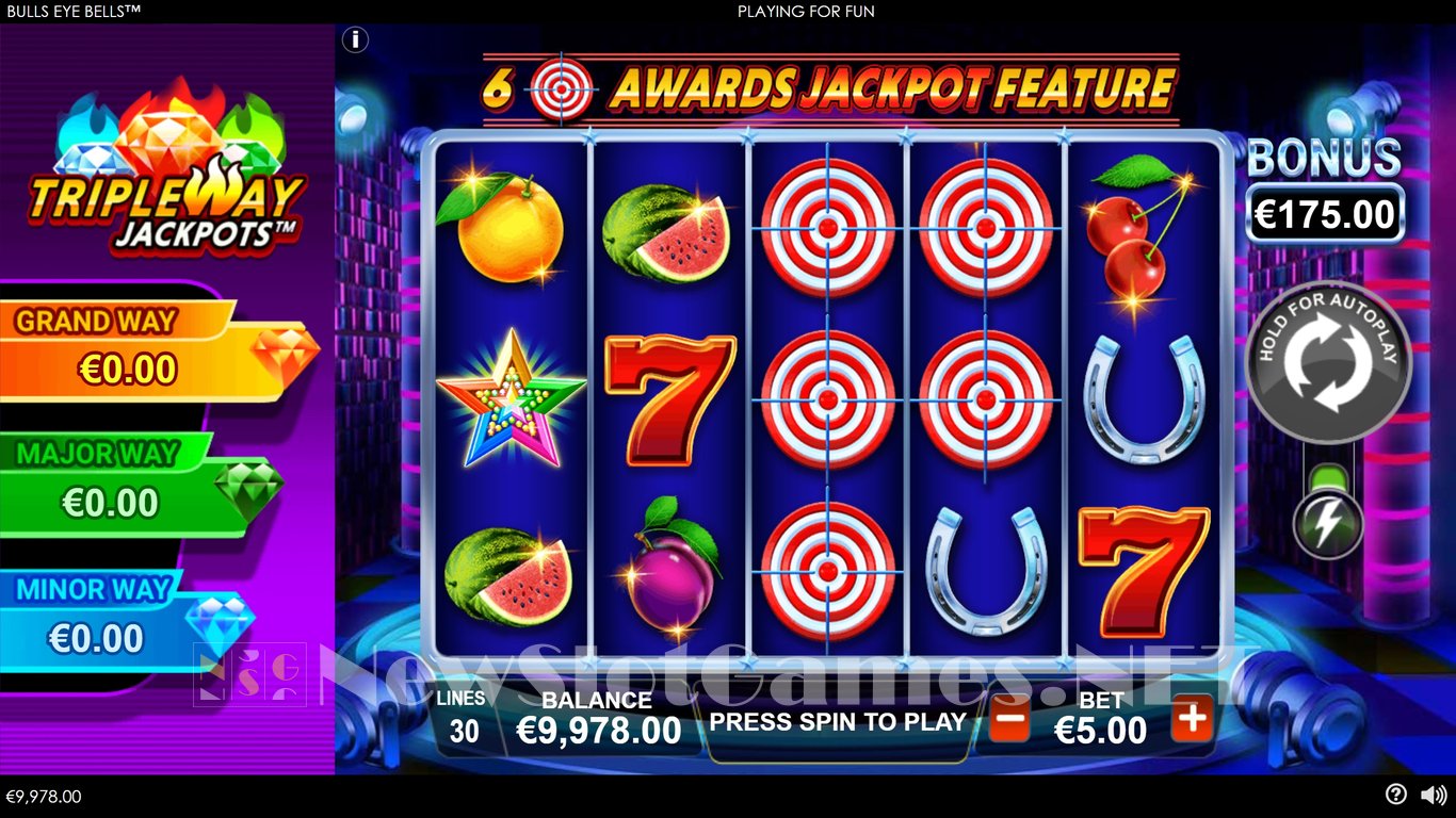 Bulls Eye Bells Slot Slot Image in Demo - pic. 7