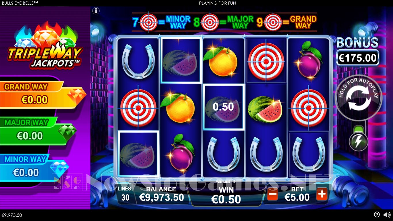 Bulls Eye Bells Slot Slot Image in Demo - pic. 8