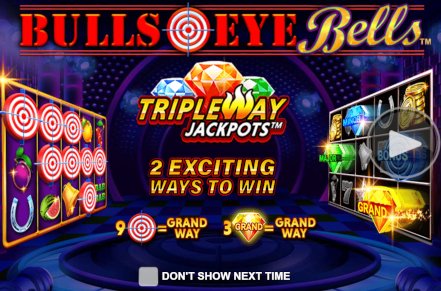 Bulls Eye Bells Slot Logo