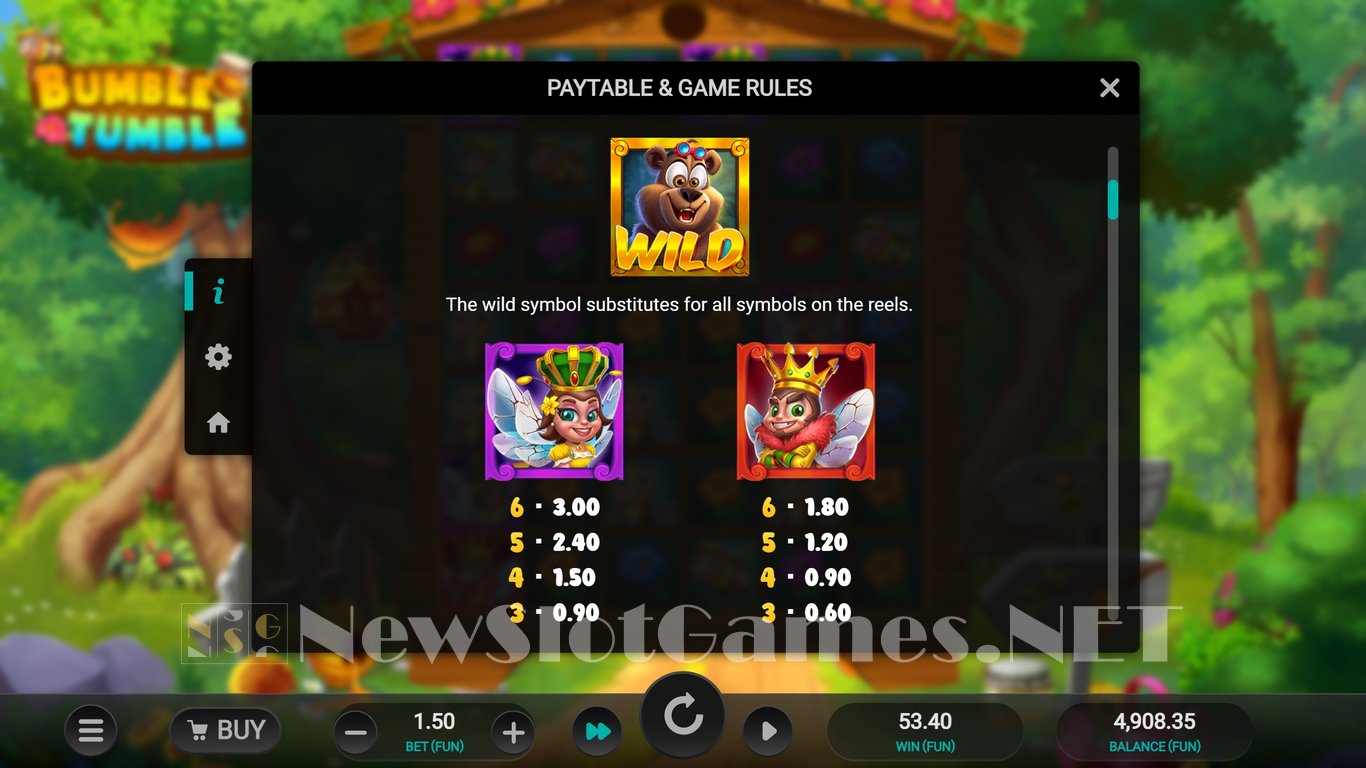 Bumble Tumble Slot Slot Image in Demo - pic. 11