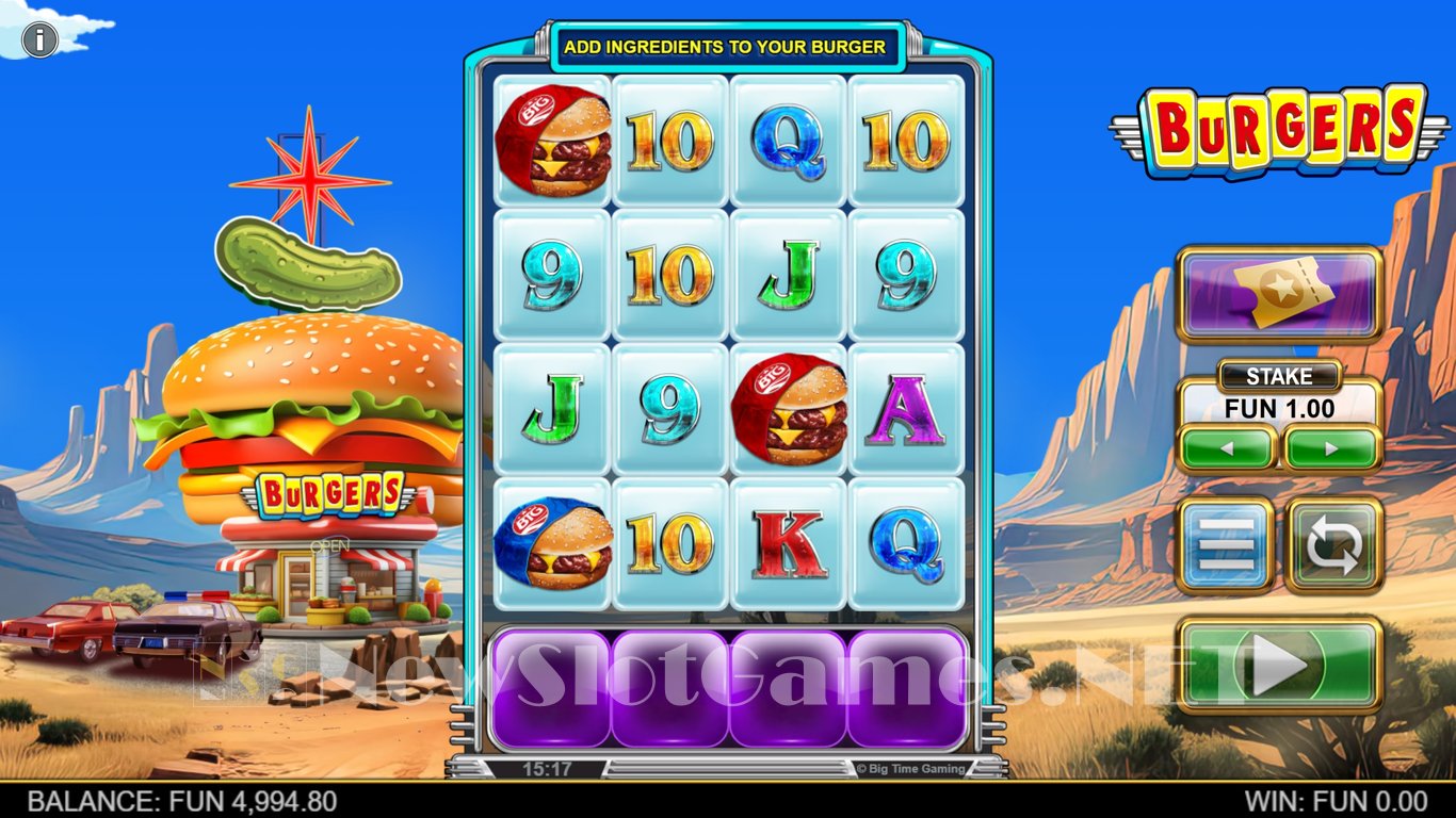 Burgers Slot Slot Image in Demo - pic. 5