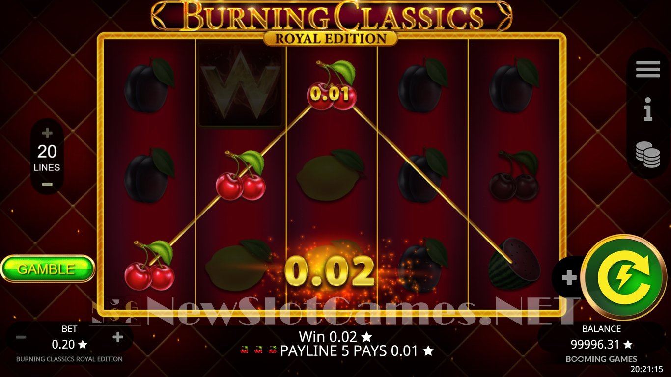 Burning Classics Royal Edition Slot Slot Image in Demo - pic. 10
