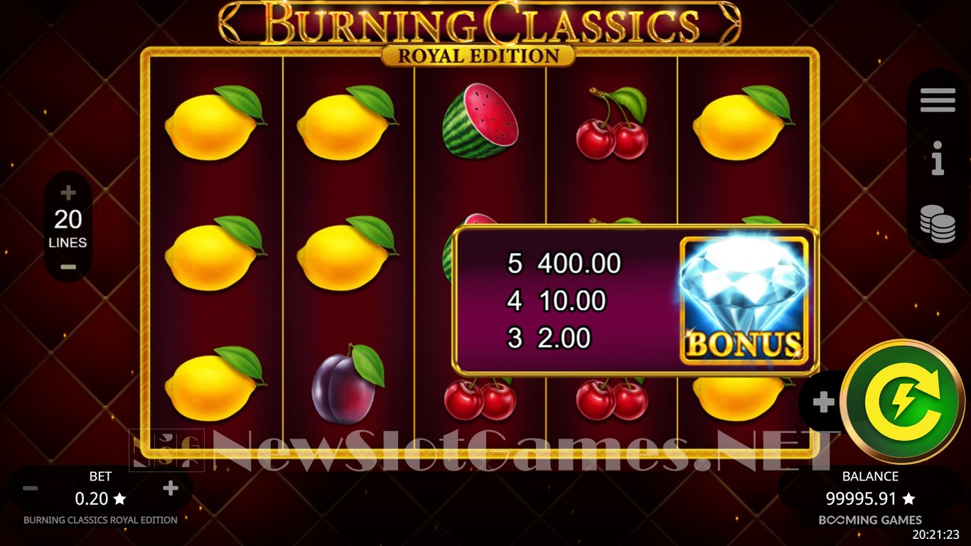Burning Classics Royal Edition Slot Slot Image in Demo - pic. 11
