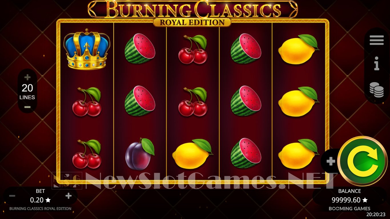 Burning Classics Royal Edition Slot Slot Image in Demo - pic. 2