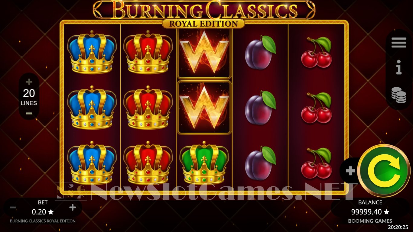 Burning Classics Royal Edition Slot Slot Image in Demo - pic. 3