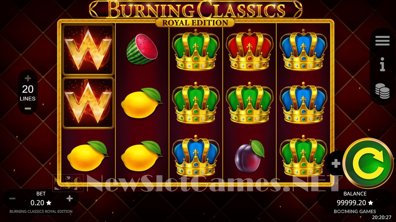 Burning Classics Royal Edition Slot Slot Image in Demo - pic. 4