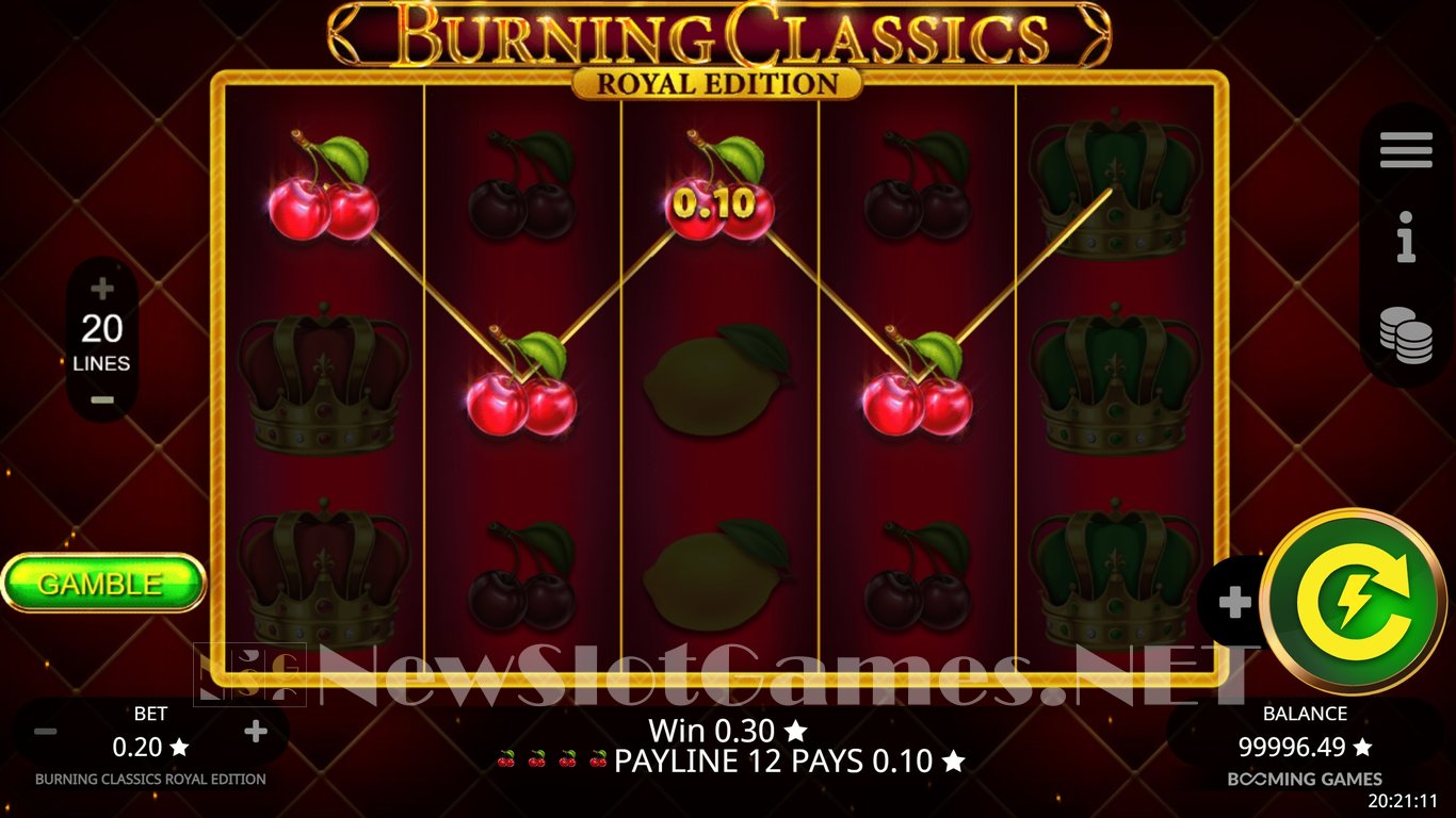 Burning Classics Royal Edition Slot Slot Image in Demo - pic. 9