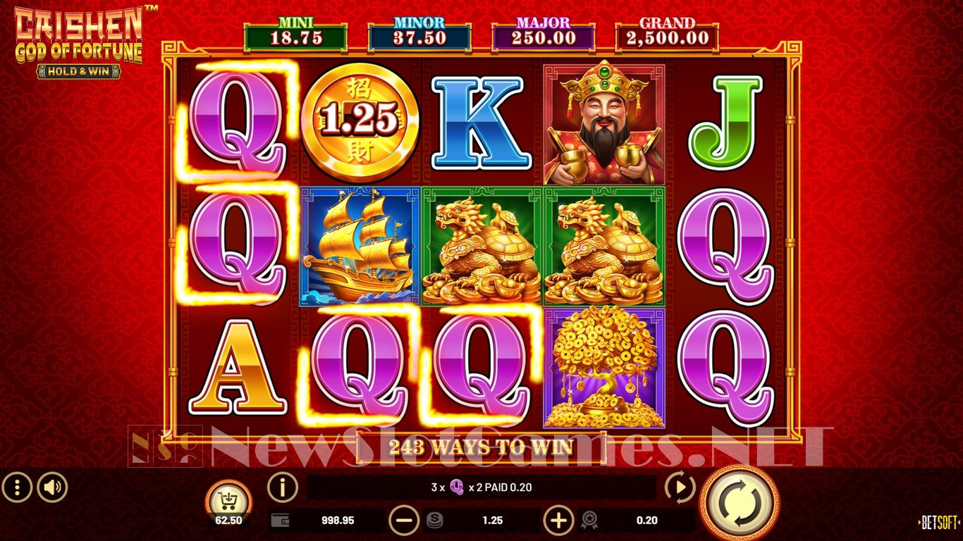 Caishen God of Fortune Slot Demo Image