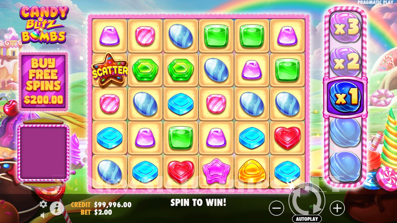 Candy Blitz Bombz Slot Slot Image in Demo - pic. 2