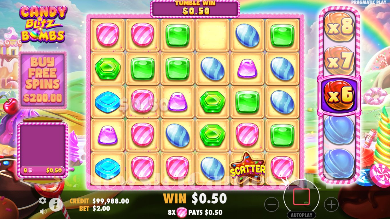 Candy Blitz Bombz Slot Slot Image in Demo - pic. 3
