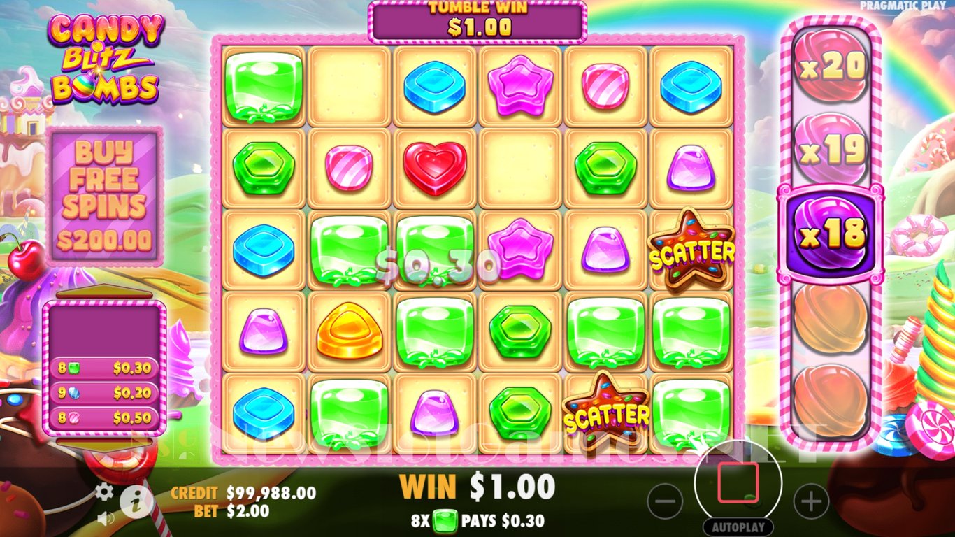 Candy Blitz Bombz Slot Slot Image in Demo - pic. 4