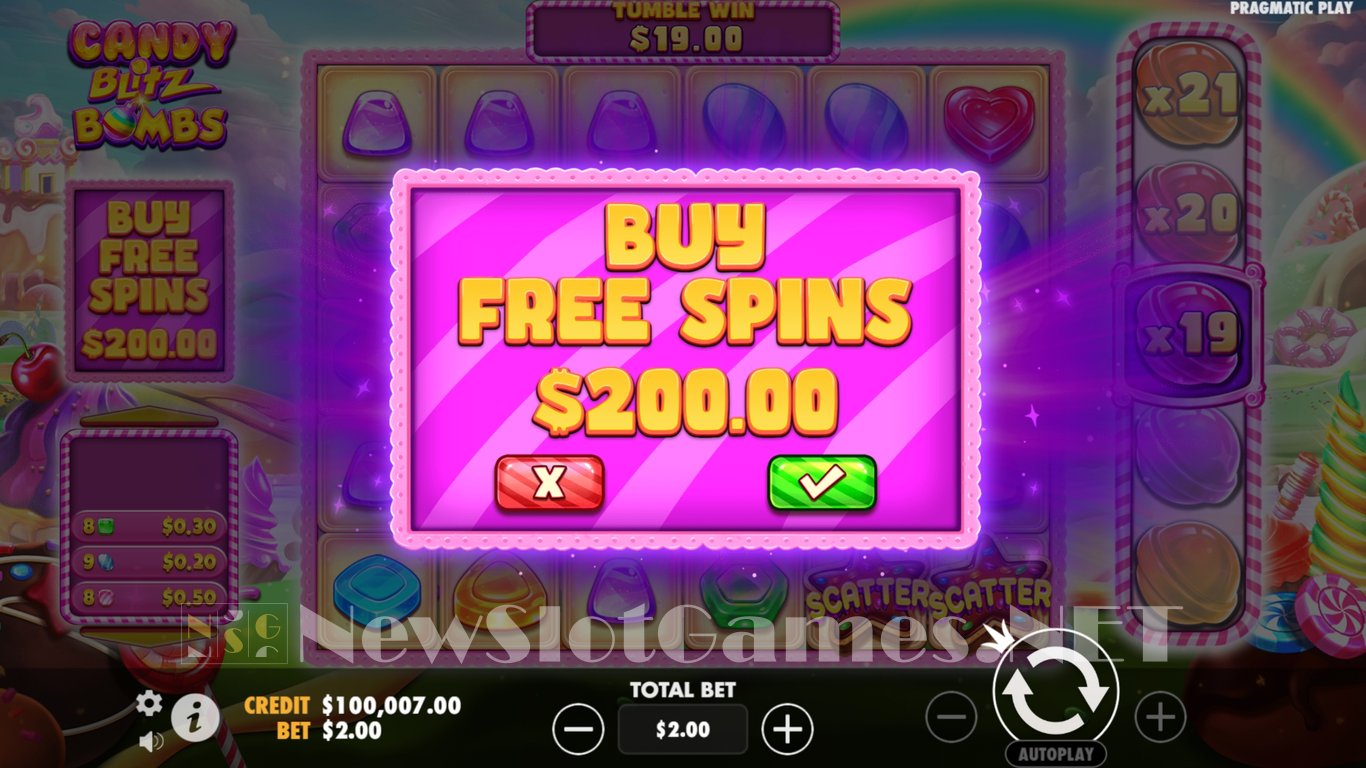 Candy Blitz Bombz Slot Slot Image in Demo - pic. 5