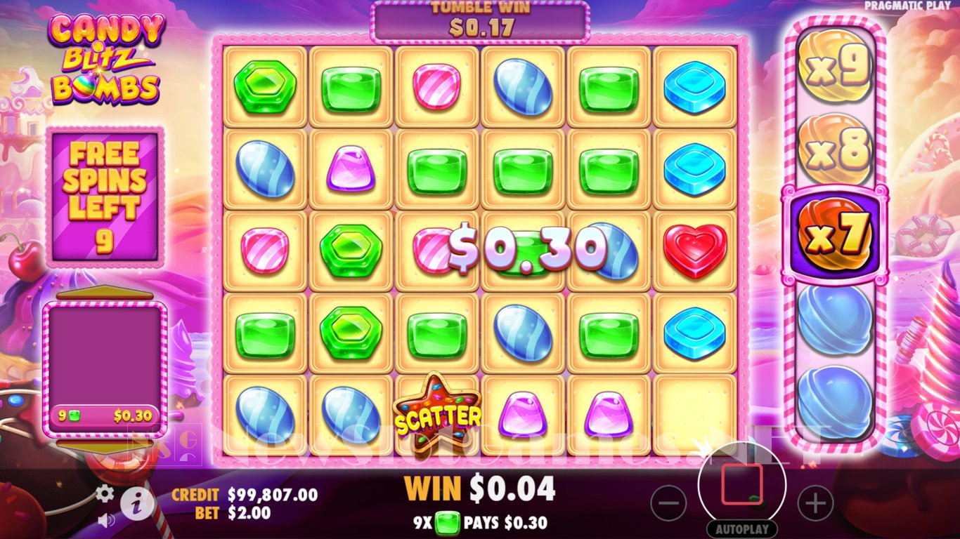 Candy Blitz Bombz Slot Slot Image in Demo - pic. 8