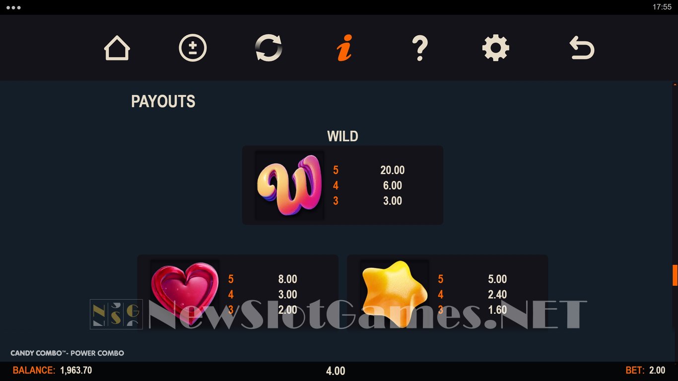 Candy Combo Power Combo Slot Slot Image in Demo - pic. 10