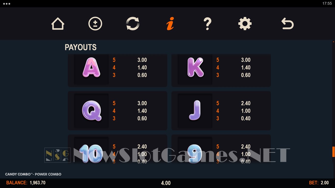 Candy Combo Power Combo Slot Slot Image in Demo - pic. 12