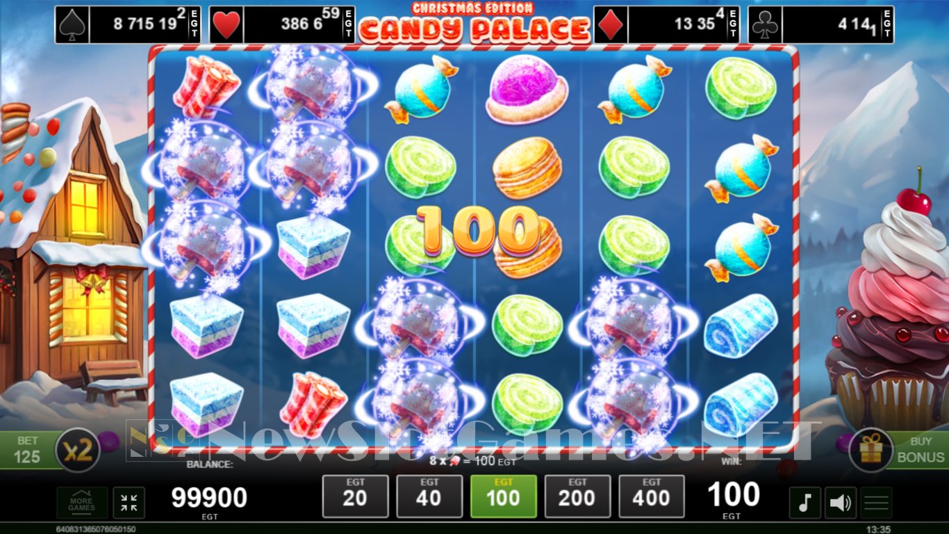 Candy Palace - Christmas Edition Slot Demo Image