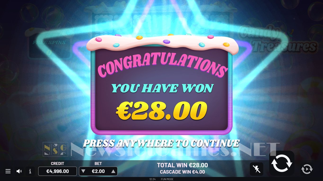 Candy Treasures Slot Demo Image