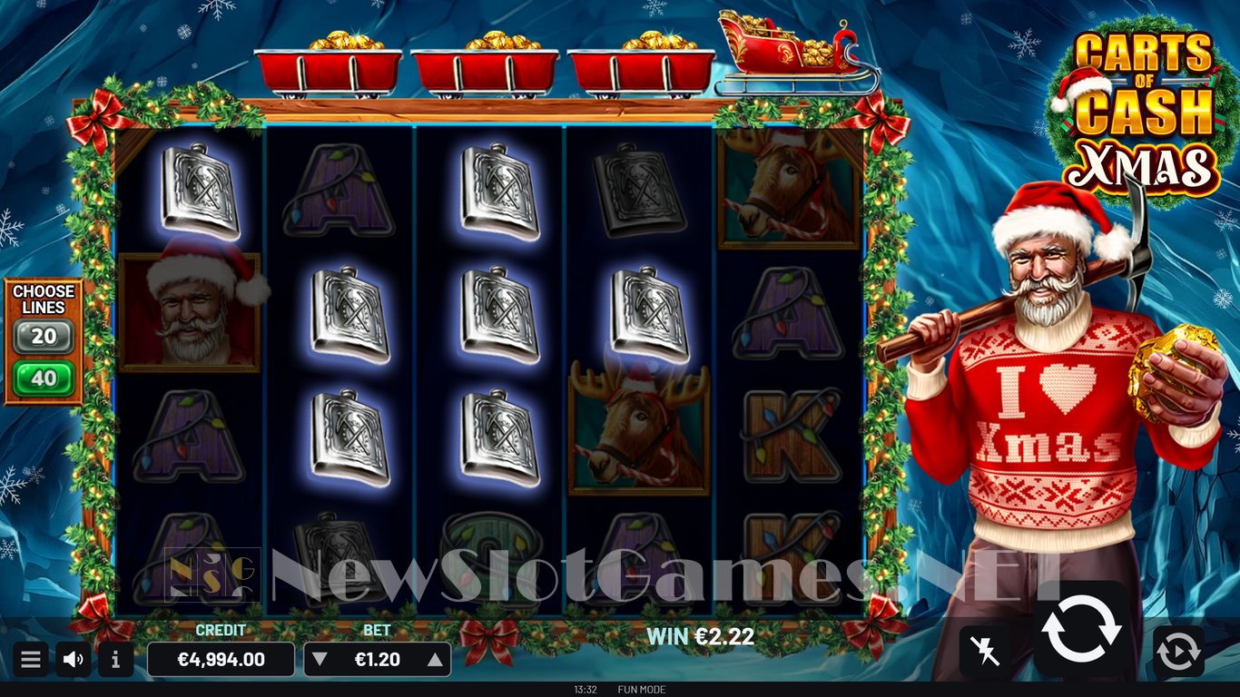 Carts Of Cash Christmas Slot Slot Image in Demo - pic. 4