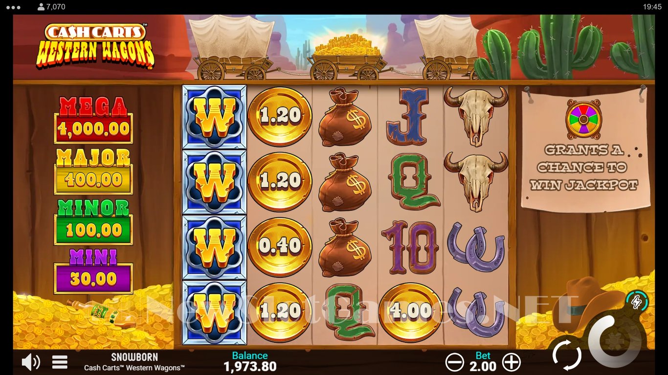 Cash Carts Western Wagons Slot Slot Image in Demo - pic. 2