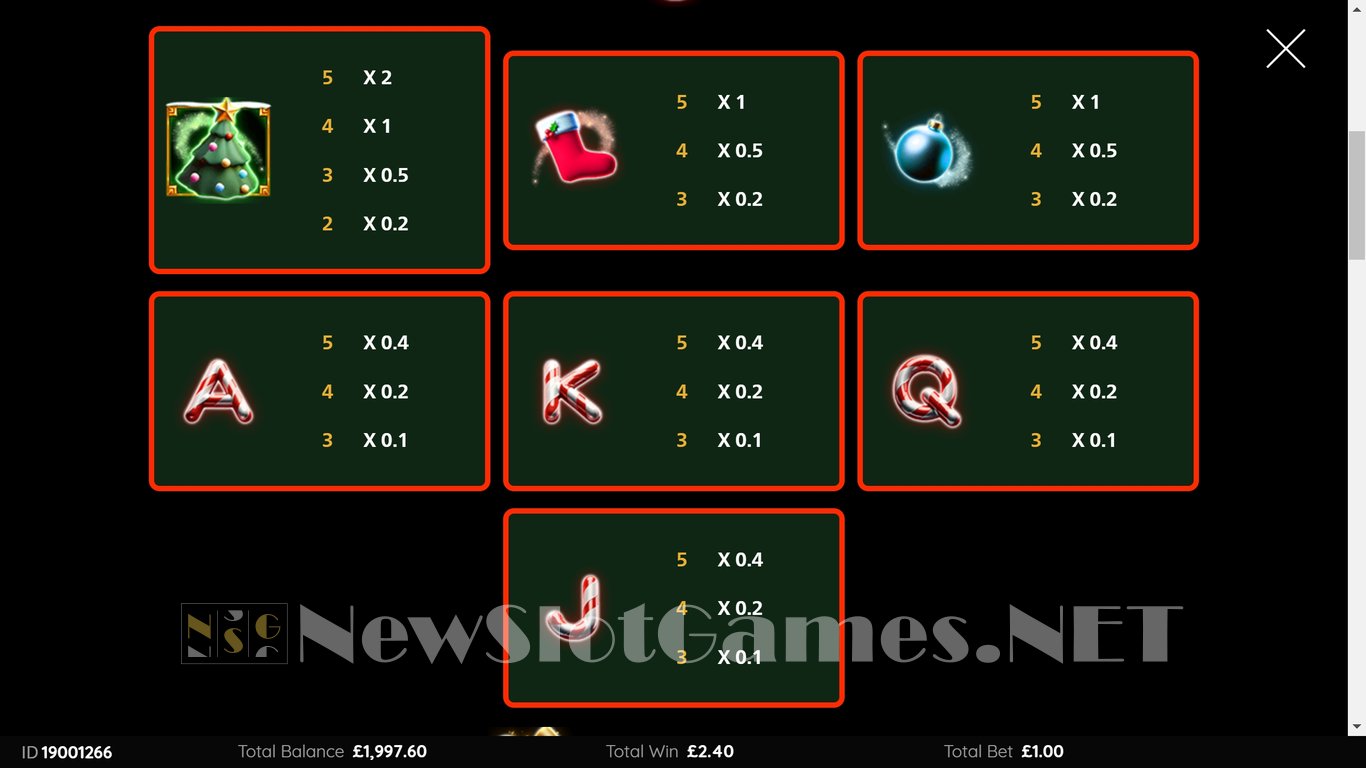 Cash Falls Add ‘Em Up Christmas Slot Slot Image in Demo - pic. 6