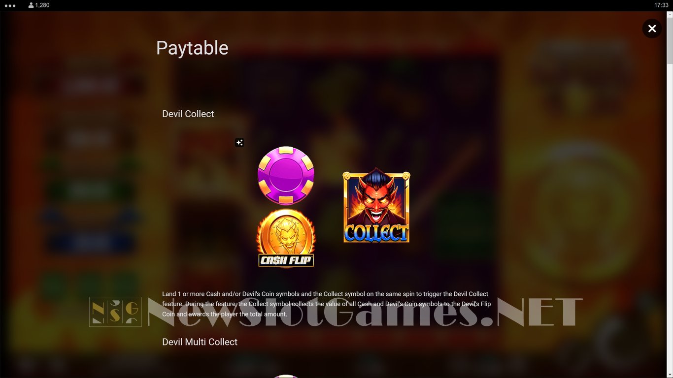 Cash Flip Devils Coin Slot Slot Image in Demo - pic. 10