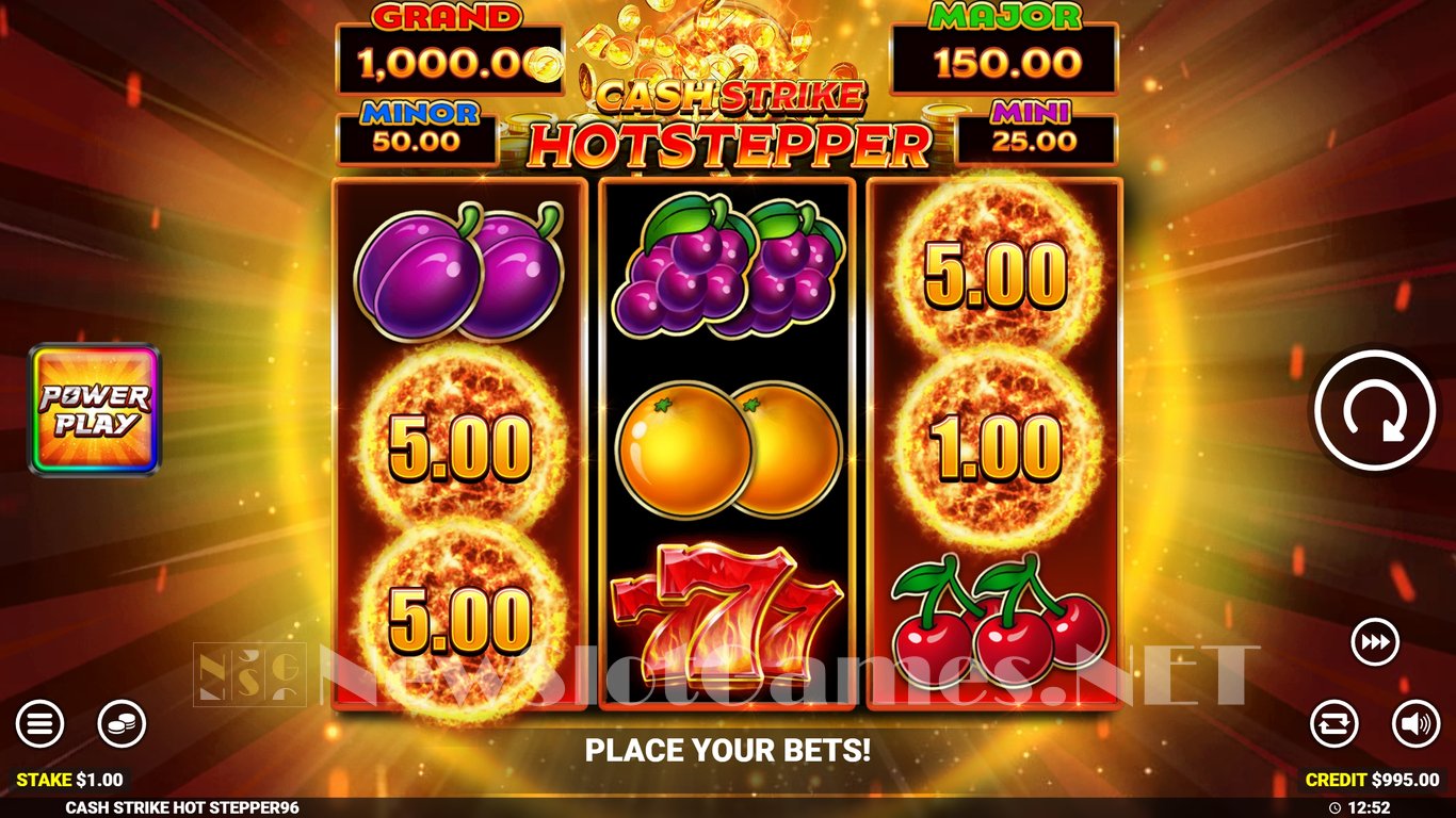 Cash Strike Hotstepper Slot Slot Image in Demo - pic. 4