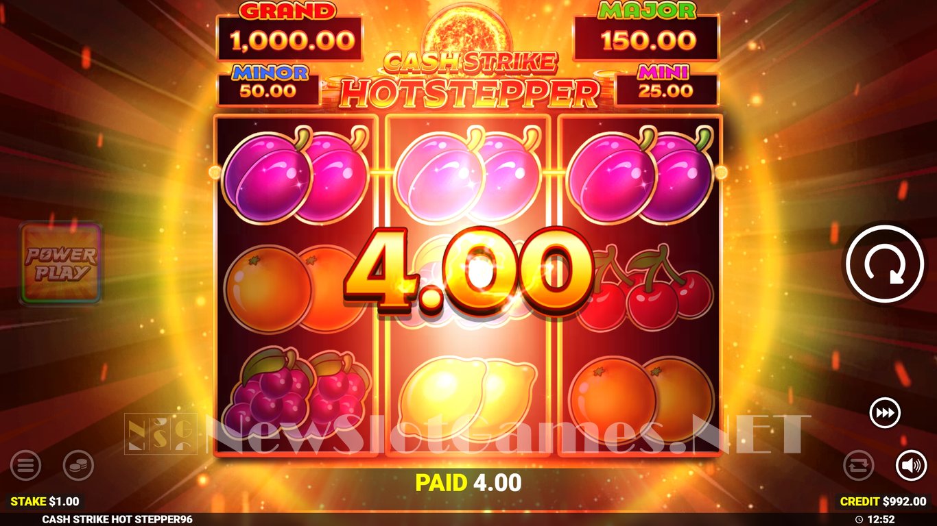 Cash Strike Hotstepper Slot Slot Image in Demo - pic. 5