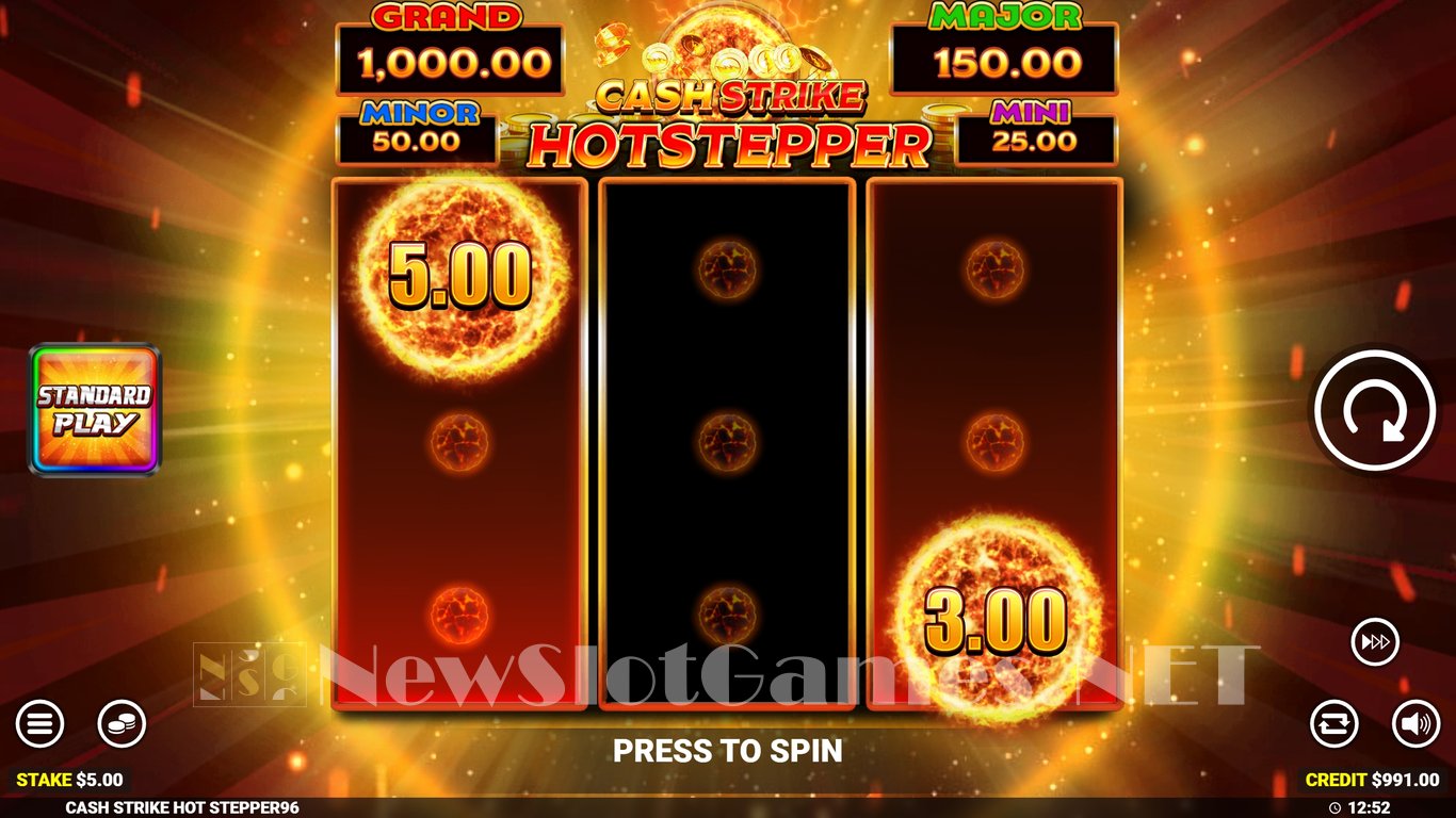 Cash Strike Hotstepper Slot Slot Image in Demo - pic. 7